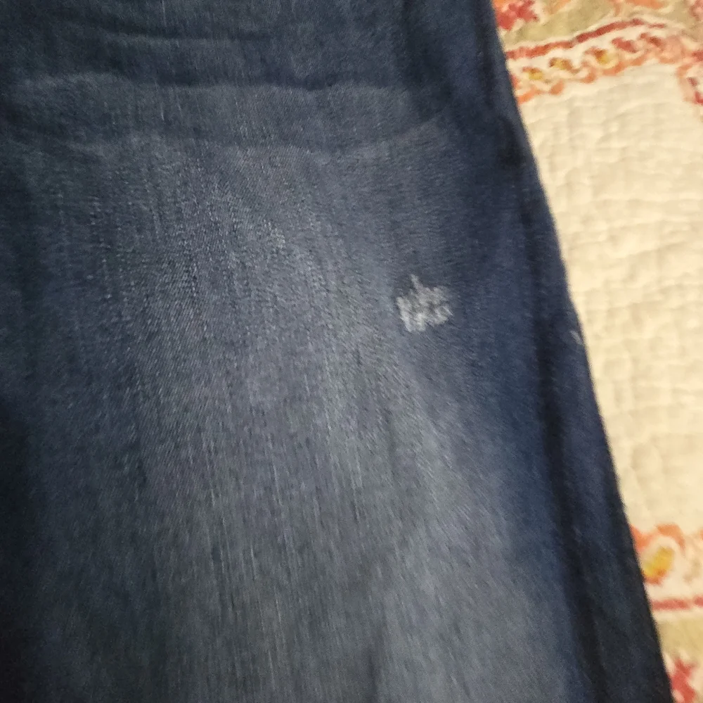 Flying Monkey Dark Blue Distressed Jeans - Picture 8 of 16